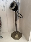 Vintage Radio Microphone  1940s 50s Cast Brass Base And Adjustable Boom 