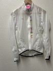 Nwt Primal Women s Cycling Wish For Wheels  2018 Rain Jacket White Xs