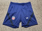 Nike Soccer Shorts Mens Large Blue Usmnt Official Team Usa Dri-fit Cd9929