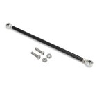 Universal Adjustable Length Throttle Linkage Rod Kit W  Nuts -up To 11-3 4  Long