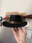 Vintage 1970s Stetson 3x Beaver Cowboy Hat - Last Drop Liner 