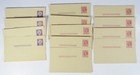 Vintage Lot Of Pre-paid Post Cards 2 Cent   3 Cent Unused