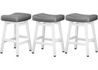 Counter Height Bar Stools Set Of 3  24 Inch Barstools For Kitchen Counter