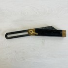 Stanley No  25  Sliding T- Bevel Square 8   Rosewood   Brass  Made In Usa