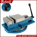 6  Lock Vise Precision Milling Drilling Machine Bench Clamp Clamping Vice New