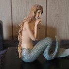 Mermaid Figurine Quality Resin Vintage Sparkle 