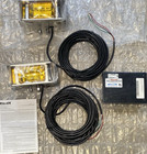 Whelen Super-led System 109 2 Amber Dot Light System  Stainless Steel Micro 400s