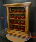 Countertop Pocket Watch Display Case   Displays 16 18 Size Or Smaller 