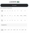 Lacoste Men s Sport Pocket Fleece Hooded Sweatshirt   All Colors And Sizes