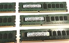 Lot Of 7 Hynix 4gb 2rx8 Pc3l-10600r Ddr3-1333 Ecc Reg Server Ram M393b5273ch0