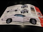 1968-1972 Pontiac Gto Spec Sheet Brochure Photo Poster 69 70 71