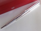 S t  Dupont Classique Ballpoint Pen Silver Plated