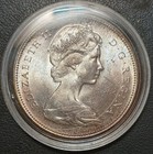 1967 Canada Silver Dollar 80  Silver About Uncirculated