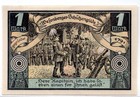 1921 Germany Wesenberg Notgeld 1 Mark Note  2677 