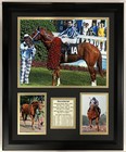 Legends Never Die Secretariat Kentucky Derby Winner Collectible   Framed Phot   