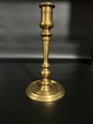 Vintage 12    Solid Heavy Brass Candlestick Holder -india Large  New Old Stock  