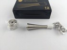12pcs Spring Door Stopper With Bumper Rubber Tip Screws Nickel Wall Protector