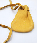 Handmade Native American Leather Medicine Bag Pouch