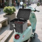 Motorcycle Top Case Waterproof Motorbike Tail Box Storage Case With Safety Lock