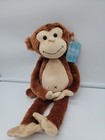 Burton   Burton Hanging Monkey Chimp Plush Soft 14  Springy Tail Jungle Animal 