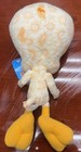 Tweety Bird 10    Orange Floral Flower Print Plush Toy Doll Looney Tunes Stuffed