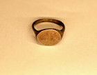 Authentic Late Roman Bronze Ring Common Simple Design 300-500ad  Wearable Us 5 