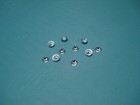  10  Small Washer Head Thread Cutting Pal Nuts 1 8  Stud Size - Emblem Trim Nuts