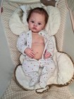 Girl 18  Reborn Baby Dolls Adorable Newborn Lifelike Toddler Vinyl Full Body Toy