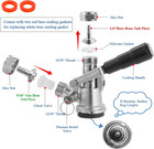 Keg Coupler For Sankey D System  Beer Keg Tap Kegerator Tap Coupler D Type