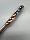 Tiffany co Tiffany Silver 925 American Flag Twist Ballpoint Pen