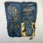 Vintage Nike Acg Shirt Mens Large White 90s Baseman Cartoon Rare Grail Usa