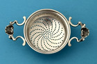 Tiffany England Sterling Silver Over The Cup Tea Strainer