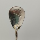 Running Bear Southwestern Hat hair Pick In Sterling Silver 