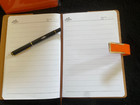 Hermes Vip Orange Notebook With Pen 
