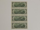 Uncut Sheet Of 4 Us  2 Dollar Bills Gem Unc Makes A Nice Gift New 