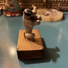K o Kronheim   Oldenbusch Figurine Of A  Dog Playing Violin Letter Holder