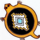 Family Tiles Hand Painted Native American Turtle Art Tile Trivet Hanging Vintage
