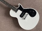 Us Warehouse Lp White Electric Guitar Mahogany Body Chrome Hardware 6 Strings