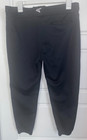 Girl   s Black Easton Brand Fastpitch Softball Pants Size X-large