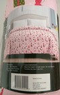 New Gnome Candy Cane Queen Size Winter Wonderland Quilt Pink W Christmas Tree