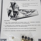 Clarity Stained Glass Kaleidoscope Kit New Sealed Pattern And Hardware