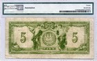 1917  5 Canadian Bank Of Commerce  Logan  small  - Very Fine  Pmg Vf 20