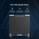 Creality K1c Build Plate 235x235mm Textured Pei Flexible Spring Steel For K1c
