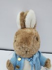 Vtg Eden W tags Peter Rabbit Cottontail 9  Bunny Plush Beatrix Potter
