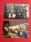 2 Wwi German Post Cards -paddling Bare Bottom In Barracks   Christmas Tree Songs