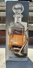 Clipper By Javit Etched Ships Decanter   Stopper 9 5    4 Snifters Brandy Set