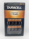 Duracell Coppertop 9v Battery  Total 8 Exp  2029