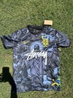 Nike Stussy Brazil National Team Soccer Jersey Collaboration - Black