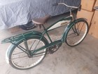 1950s Schwinn Green Hornet 26  Horn Tank Bike All Original L  k