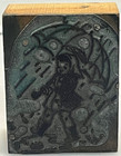 Vintage Morton Salt Girl Umbrella Advertising Letterpress Printing Block Wood
